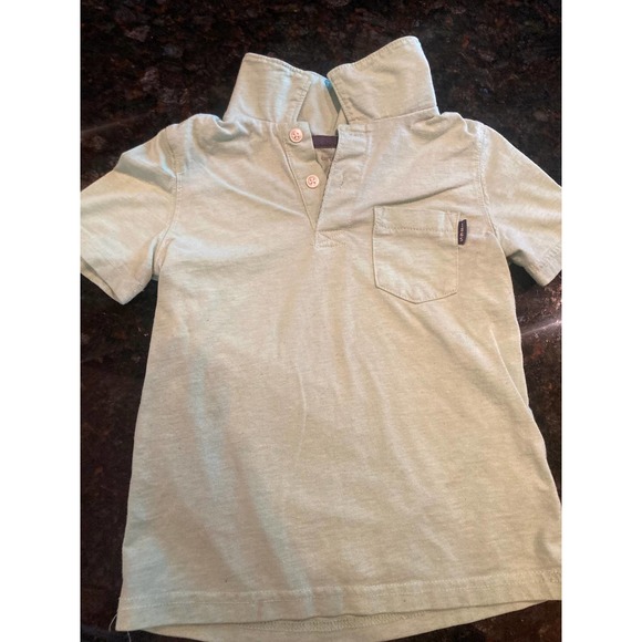 Carter's White Polo Short sleeve shirt 3T - Picture 1 of 1
